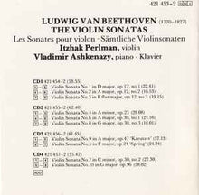 Load image into Gallery viewer, Beethoven* - Itzhak Perlman, Vladimir Ashkenazy : The Violin Sonatas (4xCD, RE, RM)