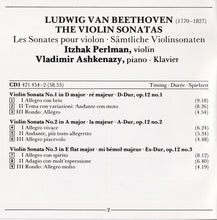 Load image into Gallery viewer, Beethoven* - Itzhak Perlman, Vladimir Ashkenazy : The Violin Sonatas (4xCD, RE, RM)