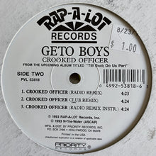 Load image into Gallery viewer, Geto Boys : Crooked Officer (12&quot;)