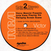 Load image into Gallery viewer, Artie Kane : Playing The Swinging Screen Scene (LP, Album, Dyn)