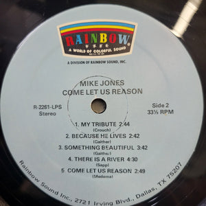 Mike Jones (111) : Come Let Us Reason (LP)