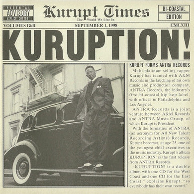Kurupt : Kuruption! (2xCD, Album)