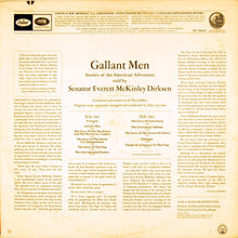 Load image into Gallery viewer, Everett Dirksen : Gallant Men Stories Of The American Adventure Told By Senator Everett McKinley Dirksen (LP)