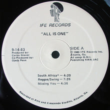 Load image into Gallery viewer, Ojeda Penn : All Is One (LP)