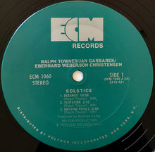 Load image into Gallery viewer, Ralph Towner : Solstice (LP, Album)