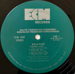 Ralph Towner : Solstice (LP, Album)