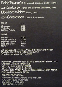 Ralph Towner : Solstice (LP, Album)