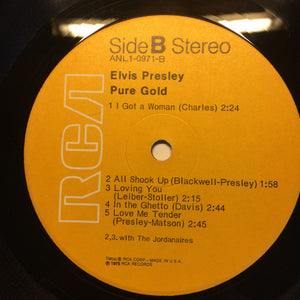 Elvis Presley : Pure Gold (LP, Comp, Ora)