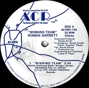 Ronnie Garrett : Winning Team (12")