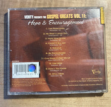 Load image into Gallery viewer, Various : Gospel Greats Vol. 11: Hope &amp; Encouragement (CD, Comp)