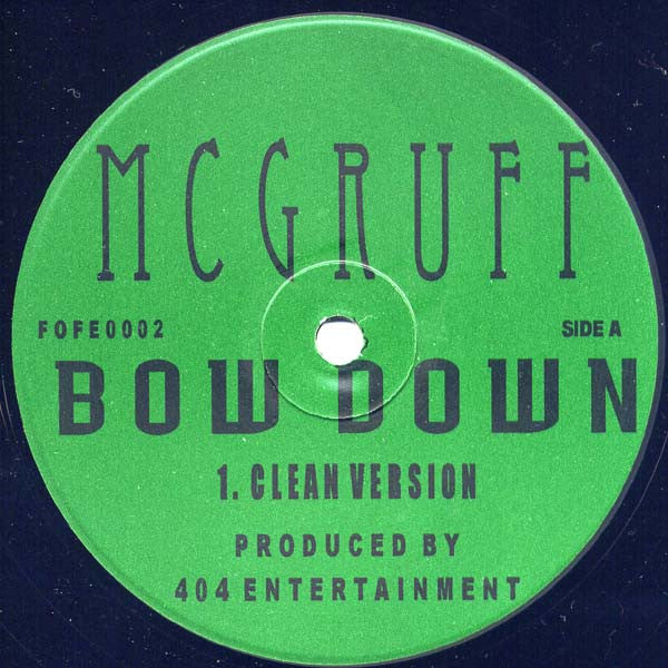McGruff* : Bow Down (12