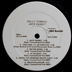 Sally Townes : Jack Rabbit (LP, Album)