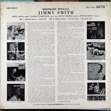 Load image into Gallery viewer, Jimmy Smith : Midnight Special (LP, Album, Mono, No )