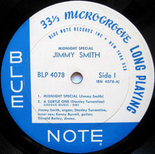 Load image into Gallery viewer, Jimmy Smith : Midnight Special (LP, Album, Mono, No )
