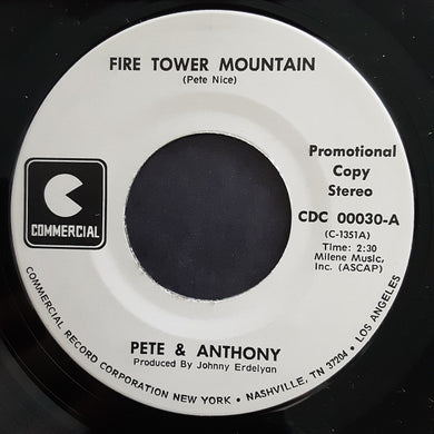 Pete & Anthony : Fire Tower Mountain / Jerico (7