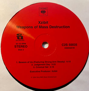 Xzibit : Weapons Of Mass Destruction (2xLP, Album, Promo, Cle)