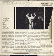 Load image into Gallery viewer, Lambert, Hendricks &amp; Ross With The Ike Isaacs Trio : Sing Ellington (LP, Mono)