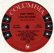 Load image into Gallery viewer, Lambert, Hendricks &amp; Ross With The Ike Isaacs Trio : Sing Ellington (LP, Mono)