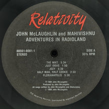 Load image into Gallery viewer, John McLaughlin And Mahavishnu* : Adventures In Radioland (LP, Album, EMW)