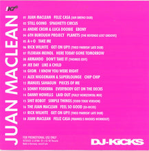 Load image into Gallery viewer, Juan MacLean : DJ–Kicks (CD, Mixed, Promo)