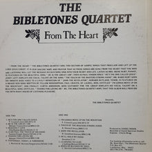 Load image into Gallery viewer, The Bibletones Quartet : From The Heart (LP, Album)