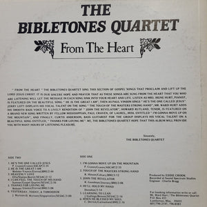 The Bibletones Quartet : From The Heart (LP, Album)