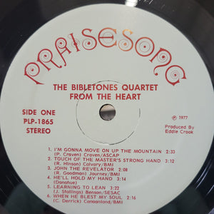 The Bibletones Quartet : From The Heart (LP, Album)