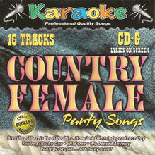 Load image into Gallery viewer, The Kbay Singers : Country Female Party Songs (CD+G, Album)