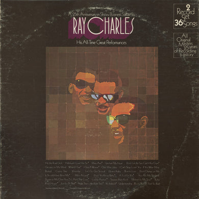Ray Charles : A 25th Anniversary In Show Business Salute To Ray Charles (2xLP, Comp)