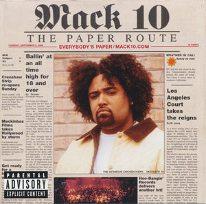 Mack 10 : The Paper Route (CD, Album, Enh)