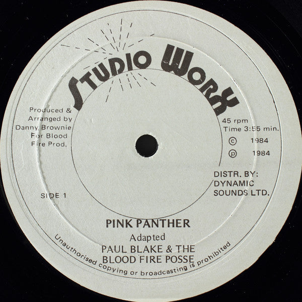 Paul Blake (4) & Bloodfire Possé : Pink Panther / Every Posse Get Flat (12