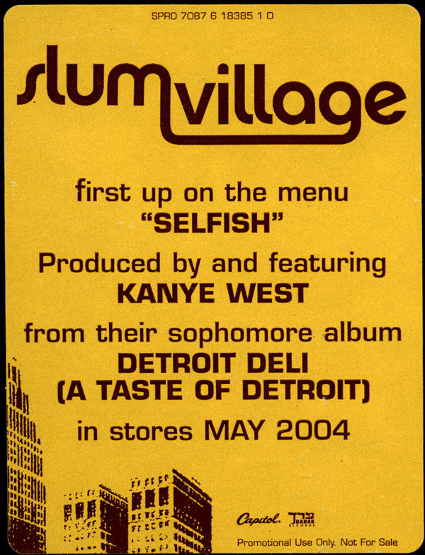 Selfish: Slum Village Feat.West,Kanye &: : CD e Vinili}