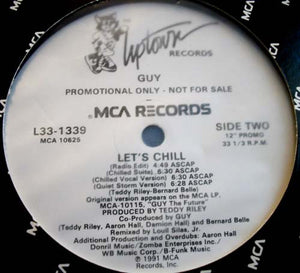 Guy : Let's Chill (12", Maxi, Promo)