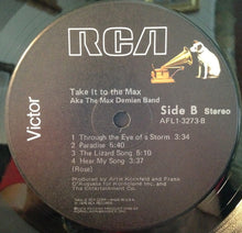 Load image into Gallery viewer, Aka The Max Demian Band : Take It To The Max (LP, Album)