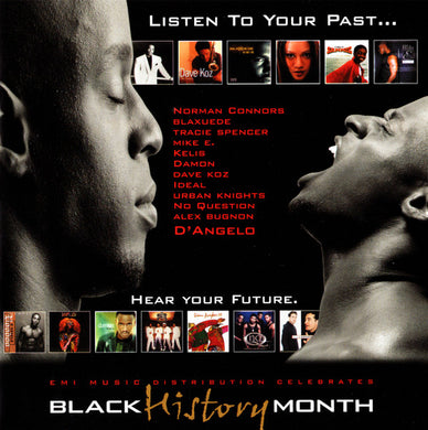 Various : Listen To Your Past…Hear Your Future. EMI Music Distribution Celebrates Black History Month (CD, Comp, Promo, Smplr)