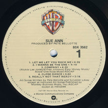 Load image into Gallery viewer, Sue Ann* : Sue Ann (LP, Album)