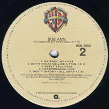 Load image into Gallery viewer, Sue Ann* : Sue Ann (LP, Album)