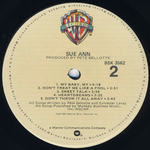 Sue Ann* : Sue Ann (LP, Album)