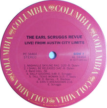 Load image into Gallery viewer, The Earl Scruggs Revue* : Live! From Austin City Limits (LP, Pit)