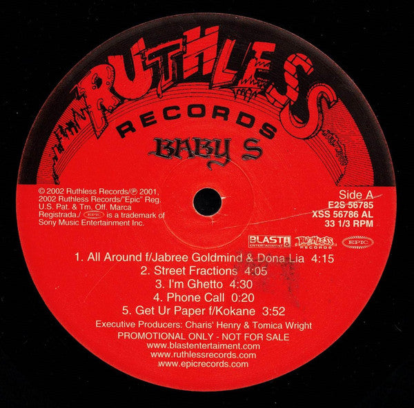 Baby S : Street Fractions (2xLP, Album)