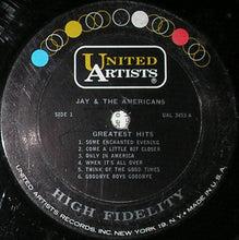 Load image into Gallery viewer, Jay &amp; The Americans : Jay And The Americans Greatest Hits (LP, Comp, Mono)