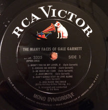 Load image into Gallery viewer, Gale Garnett : The Many Faces Of Gale Garnett (LP, Album, Mono)