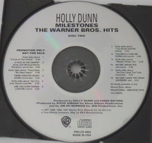 Load image into Gallery viewer, Holly Dunn : Milestones (Greatest Hits) (2xCD, Ltd, Promo)