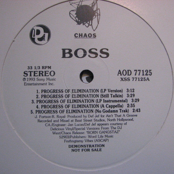 Boss (3) : Progress Of Elimination (12