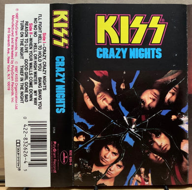 Kiss : Crazy Nights (Cass, Album, 49)