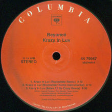 Load image into Gallery viewer, Beyoncé : Krazy In Luv (12&quot;, Single)