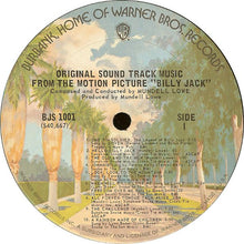 Load image into Gallery viewer, Various : Original Sound Track Music From The Motion Picture "Billy Jack" (LP, Album, RE)
