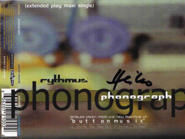Rythmus : Phonograph (CD, Maxi)