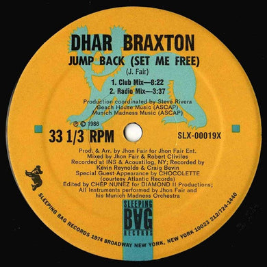 Dhar Braxton : Jump Back (Set Me Free) (12