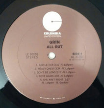 Load image into Gallery viewer, Grin : All Out (LP, Album, RE)
